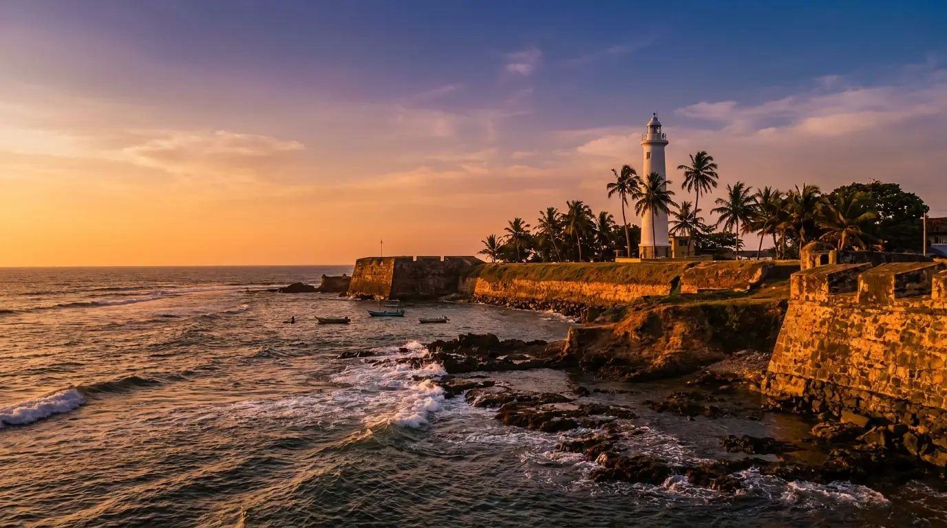 Galle — UNESCO Dutch fort lighthouse