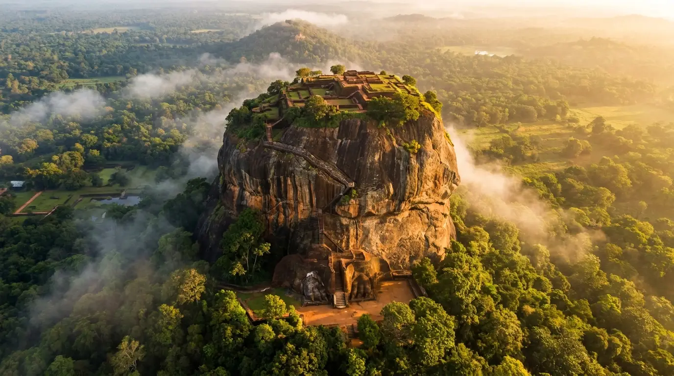 Sigiriya — Lion Rock fortress